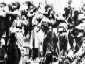 Les cuirassiers � pied, 1915 (clich� retouch� extrait du "Miroir" du 05/09/1915)