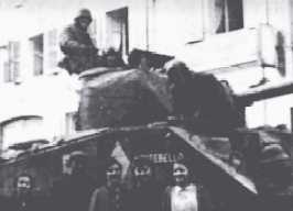 H�ricourt, le 18 nov. 1944 : Le char "Montebello" n'a plus que deux heures � vivre...