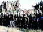 Le secr�taire g�n�ral avec les cadres et les cuirassiers de l'E3 (jan.2004)