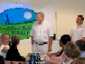 G�nter Jung & Ewald Gillen accueillent les anciens dans leur anciens quartiers devenus le "Wendelinuspark"
