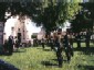 Photo Sins 1998 - M. COLLING dirige la fanfare du R�giment, "sa fanfare" comme il aimait tant le dire lui m�me