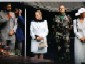 Photo Sins 1998 - Cocktail apr�s la passation de commandement en 98 avec Mme Delaunay, le Col. de la Maisonneuve et son �pouse.
