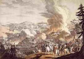 Gravure de la Bataille d'Austerlitz (Biblioth�que Nationale - Paris)