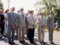 M.de La Tour d'Auvergne, M.Jung, le pr�sident Rey, M.Gary, maire de Turenne, LCL Darnaudat