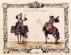 Colonel-G�n�ral - Timbalier & Trompette, par Delaistre (1720)