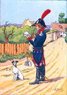Officier du 1er r�giment de cavalerie en 1802