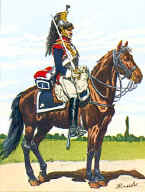 Cuirassier du 1er r�giment (1809) - Rousselot d'apr�s Hersant