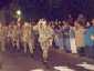 D�fil� d'adieu du r�giment � St Wendel le 30 avril 1999