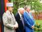 Le COL de La Maisonneuve, Hans Colling (le "Petit Maire") et G�nter Jung 1er adjoint au maire de St Wendel (1er mai 1999)