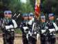 L'�tendard du 1er R�giment de Cuirassiers et sa garde (juillet 1999)